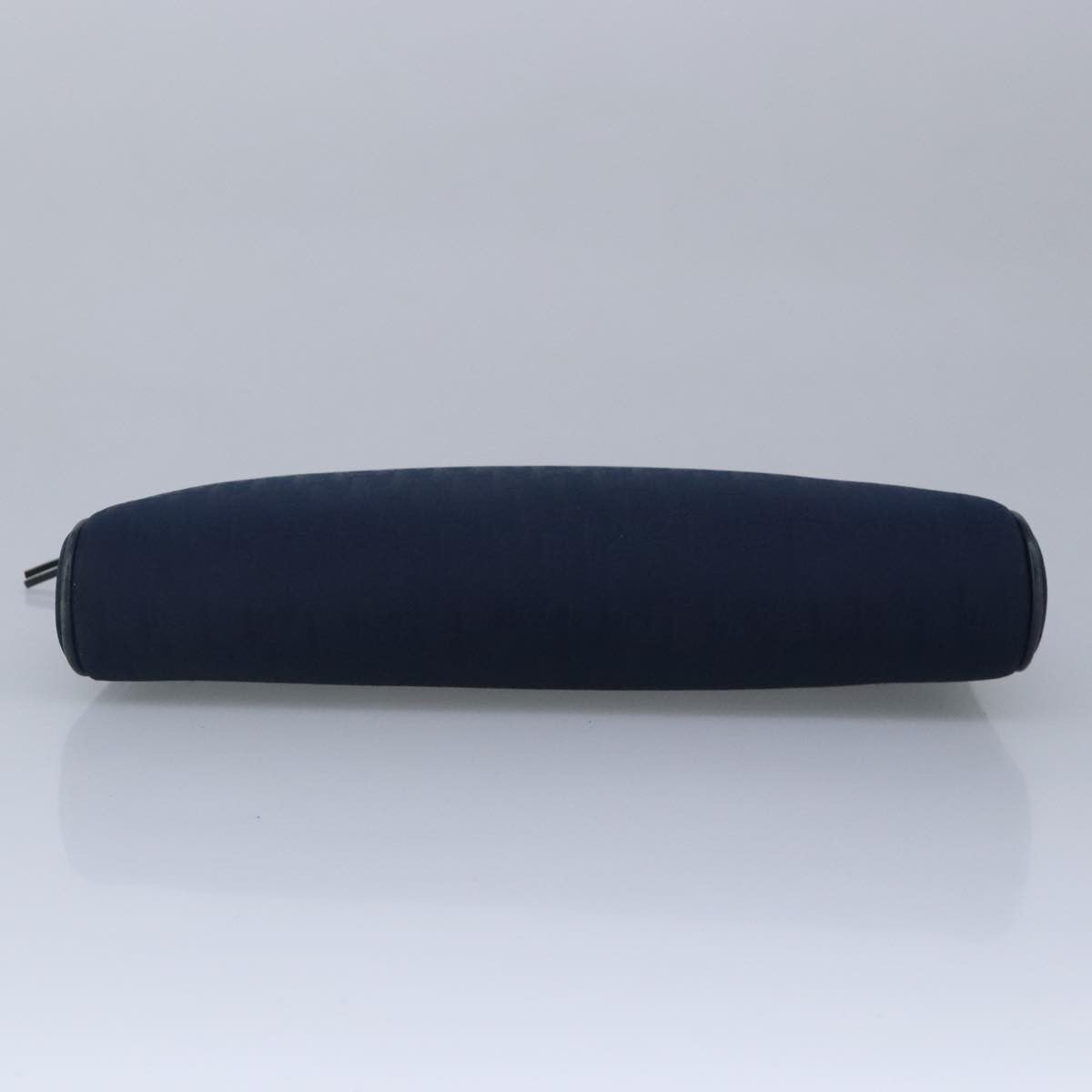 Christian Dior Vintage Trotter Pouch Canvas, NAVY, CANVAS, Clutche & pouche