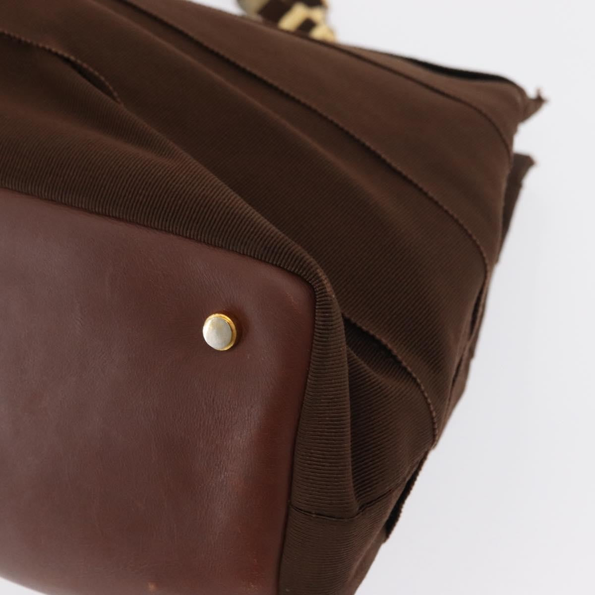 Salvatore Ferragamo Vala tote Canvas, BROWN, CANVAS, Tote bag