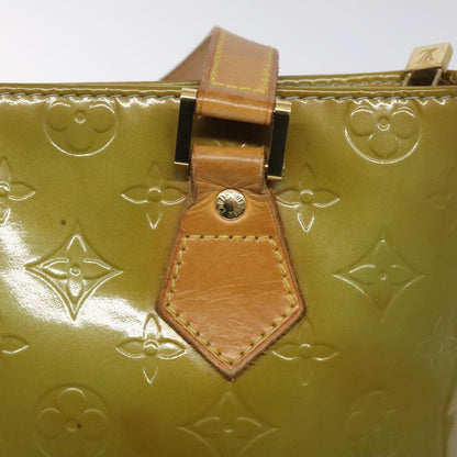 Louis Vuitton Houston Handbag Monogram Vernis, BLUE, PATENT_LEATHER, Handbag