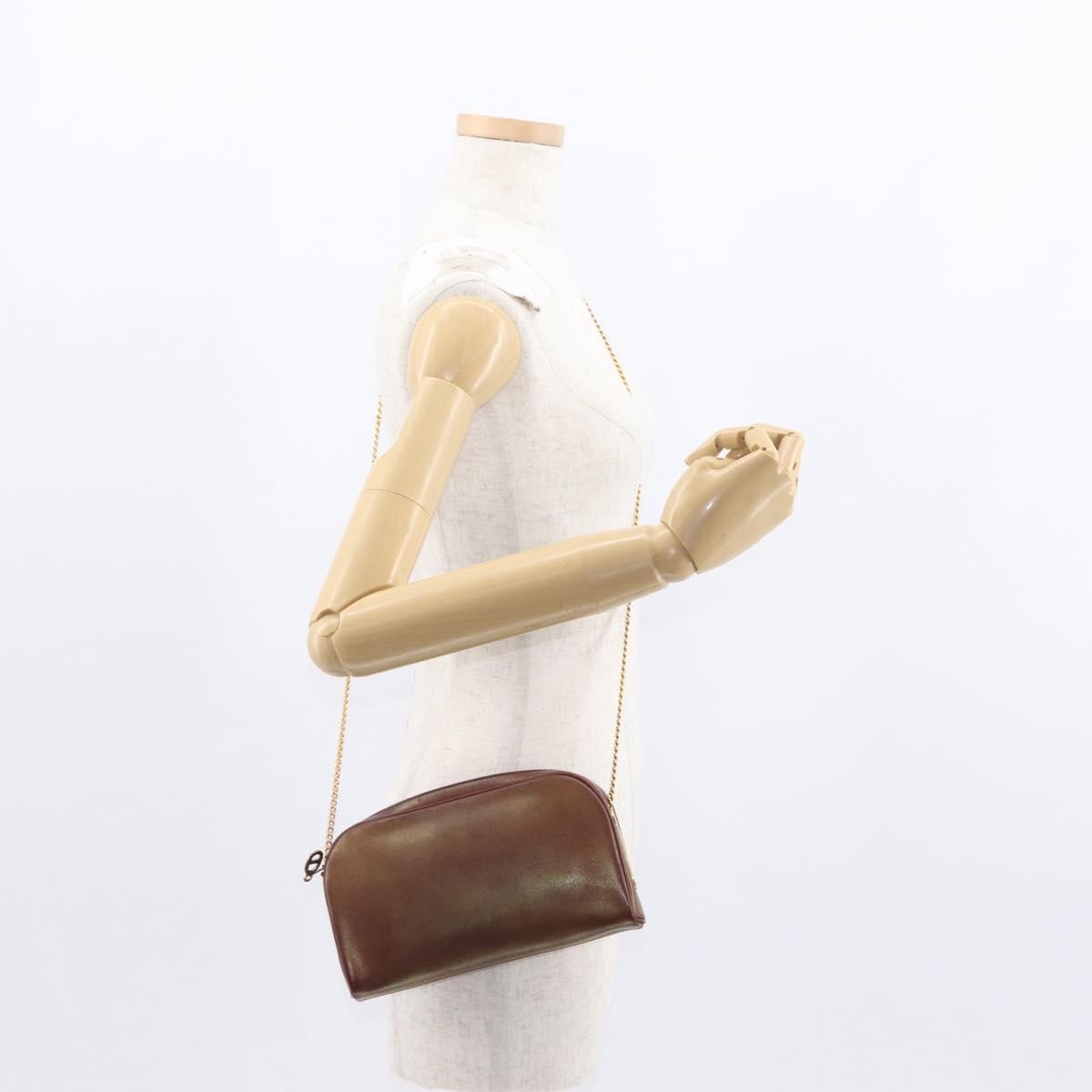Christian Dior Vintage Shoulder Bag Leather, RED, LEATHER, Shoulder bag