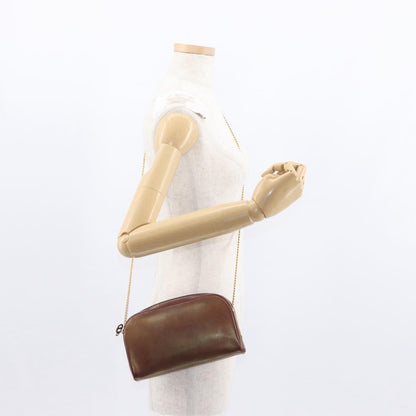 Christian Dior Vintage Shoulder Bag Leather, RED, LEATHER, Shoulder bag