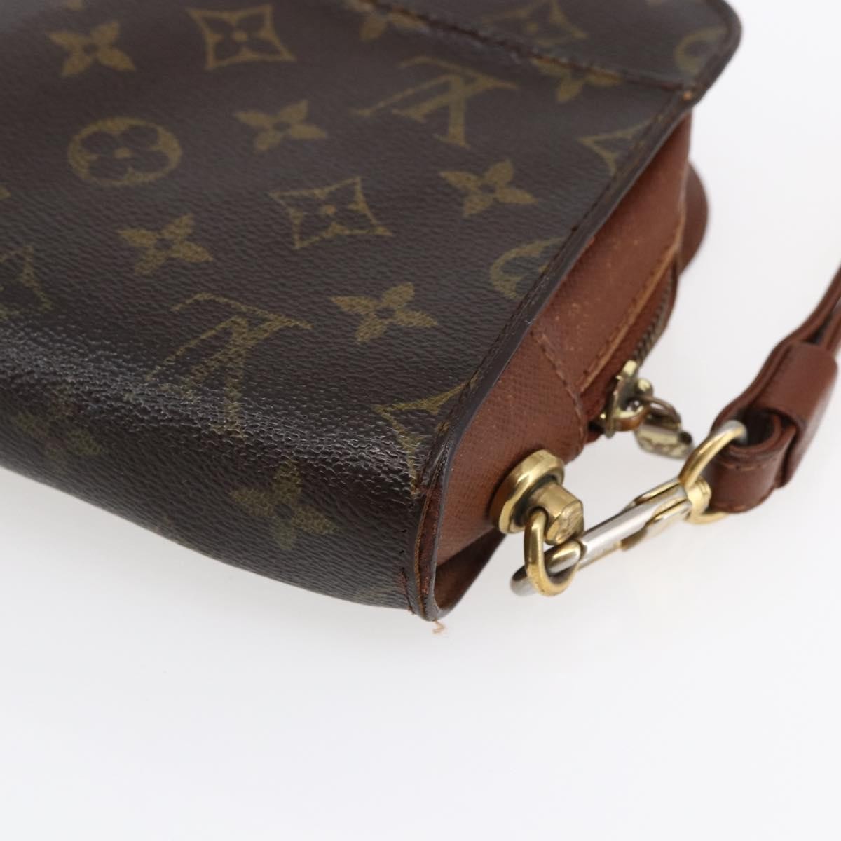 Louis Vuitton Pochette Orsay Monogram Canvas, BROWN, CANVAS, Clutche & pouche