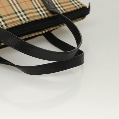 Burberry Nova Check Handbag Nova Check Canvas, BEIGE, CANVAS, Handbag