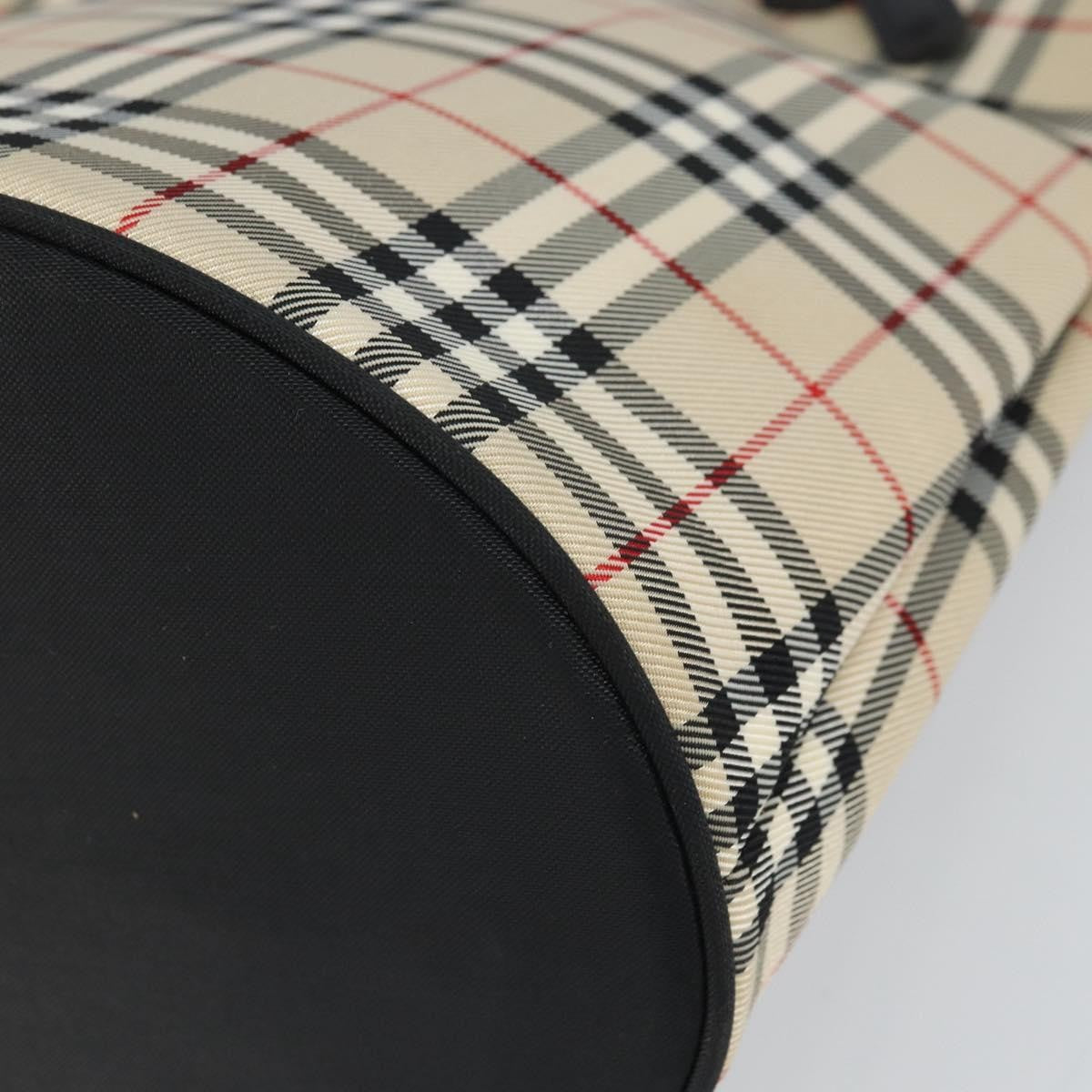 Burberry Nova Check Tote Nylon, BEIGE, NYLON, Tote bag