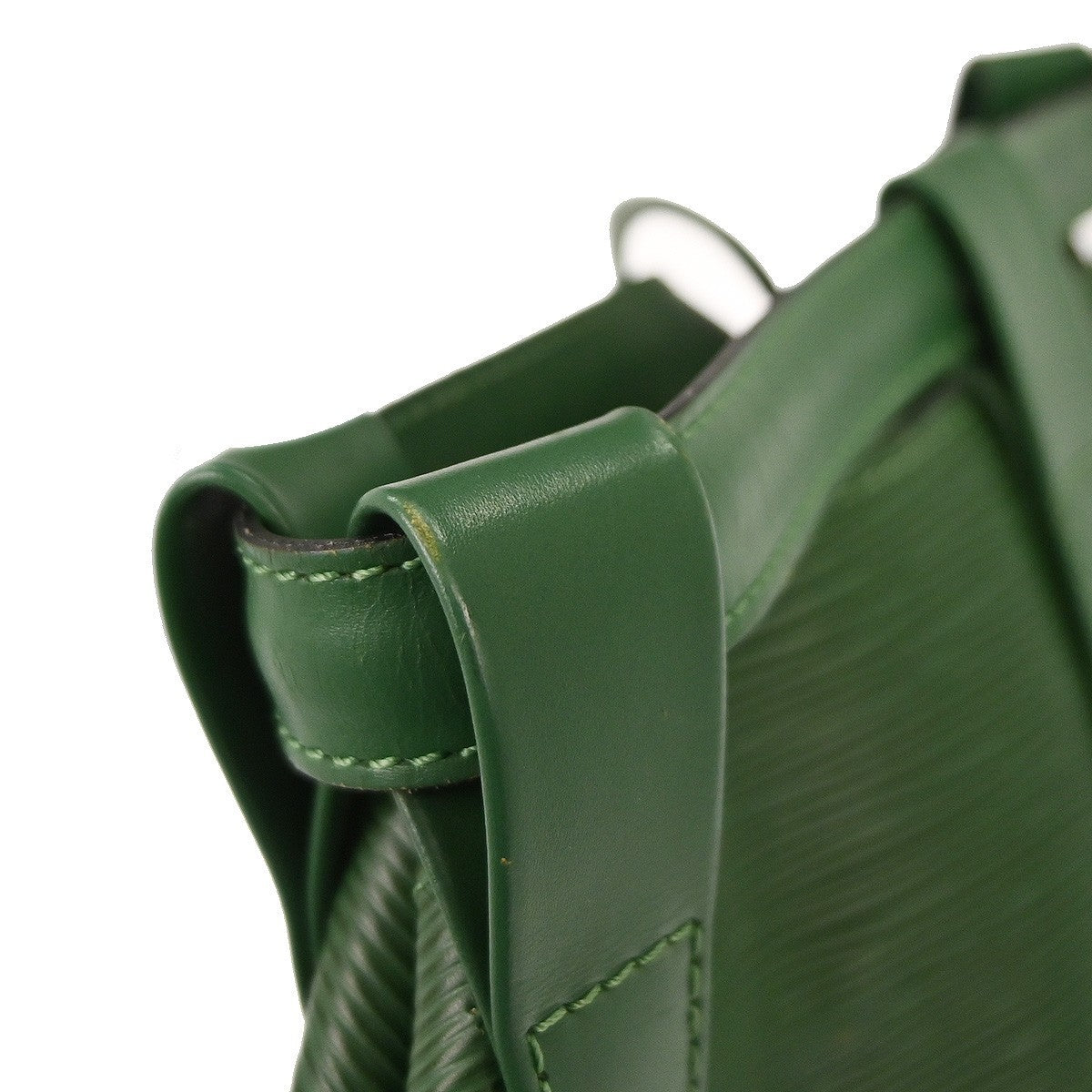 Louis Vuitton Randonnee Backpack Epi Leather, GREEN, LEATHER, Shoulder bag