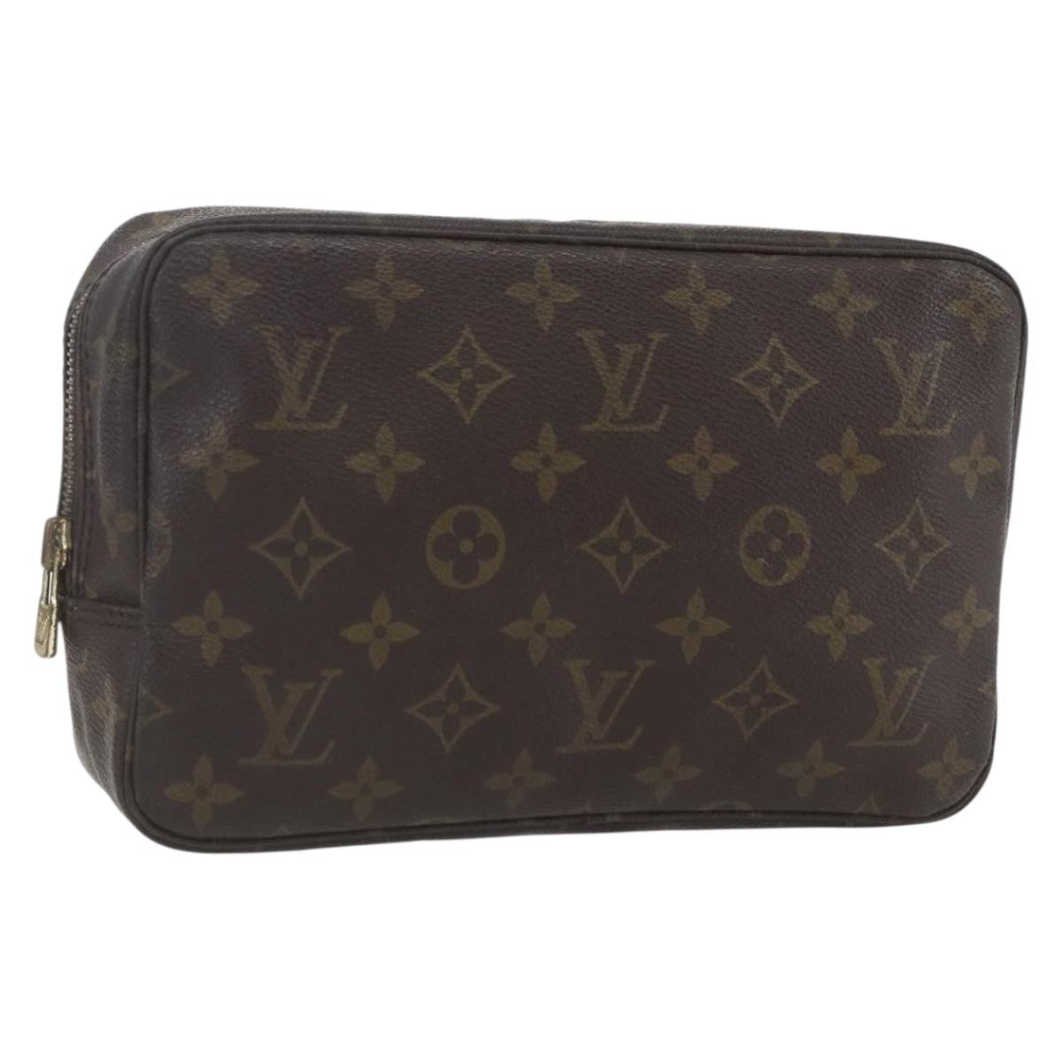 Louis Vuitton Trousse Toilette Monogram Canvas, BROWN, CANVAS, Clutche & pouche