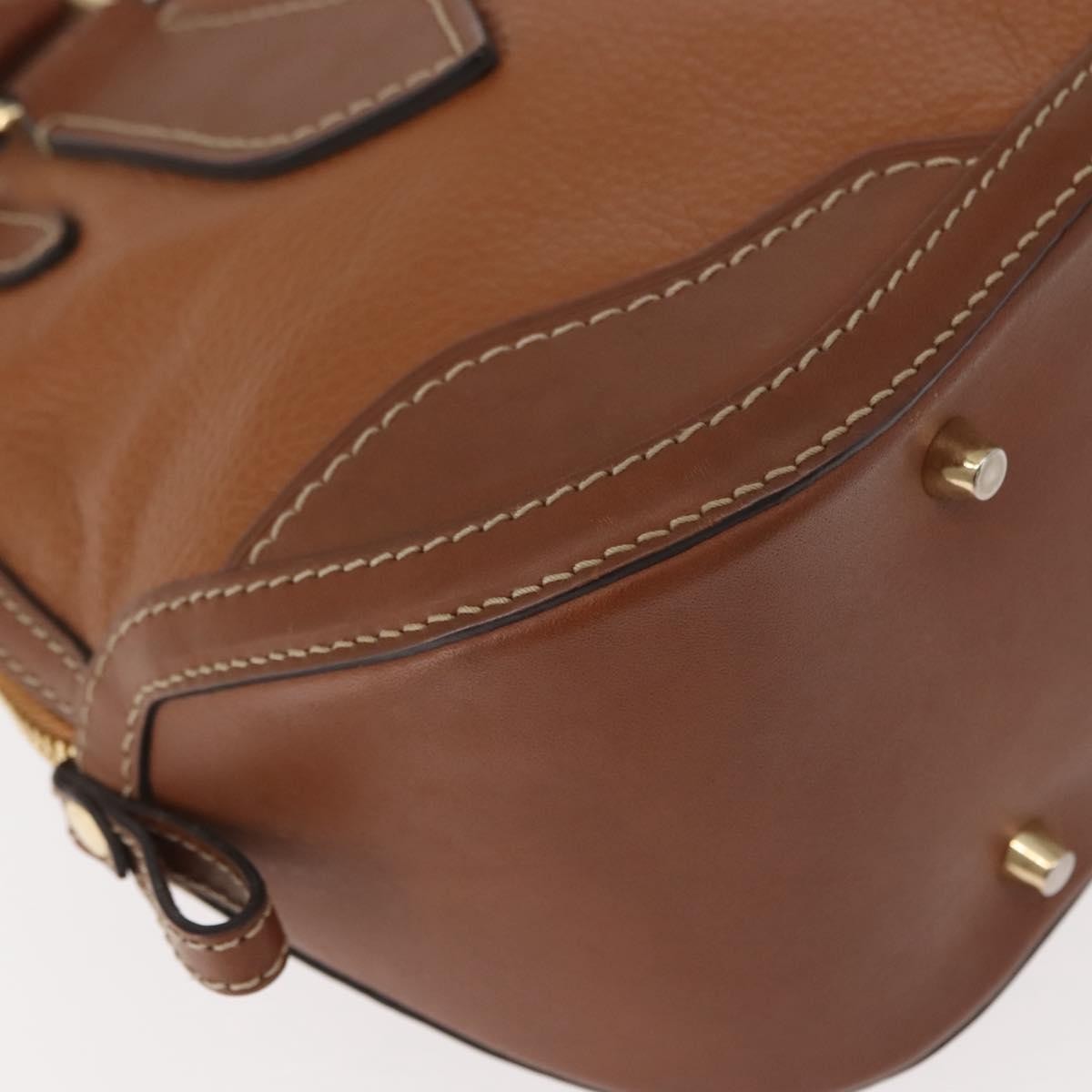 Burberry Orchard Bag Smooth Leather, BROWN, LEATHER, Handbag