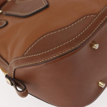 Burberry Orchard Bag Smooth Leather, BROWN, LEATHER, Handbag