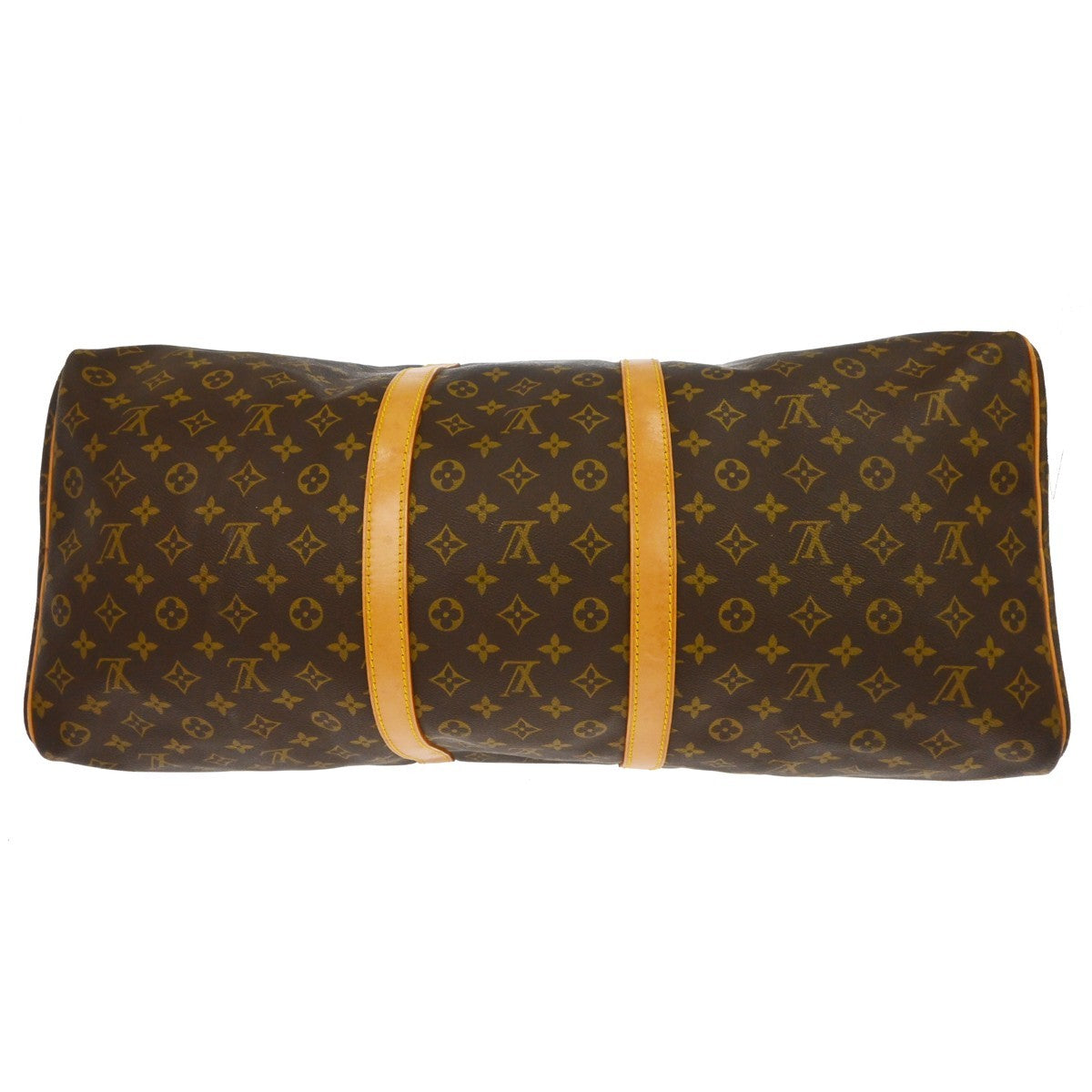 Louis Vuitton Keepall Bag Monogram Canvas, Brown, Canvas, Travel Bag