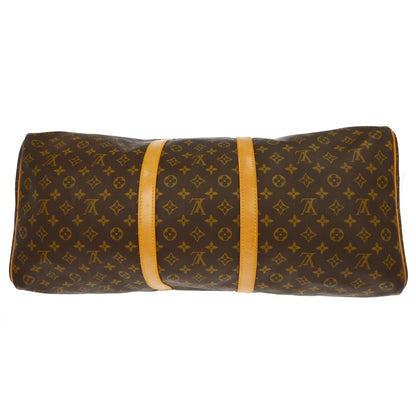 Louis Vuitton Keepall Bag Monogram Canvas, Brown, Canvas, Travel Bag