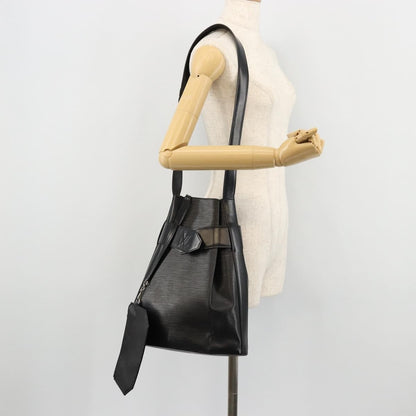 Louis Vuitton Vintage Sac d'Epaule Handbag Epi Leather, Black, Leather, Shoulder Bag