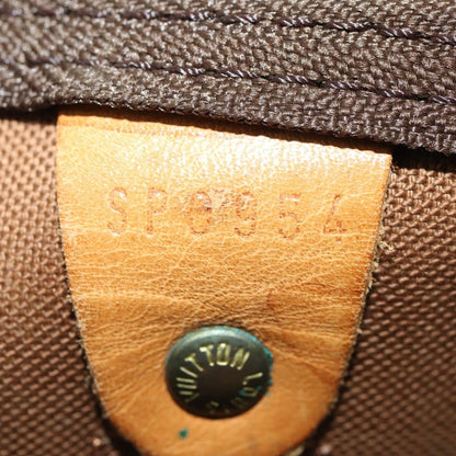 Louis Vuitton Keepall Bag Monogram Canvas, BROWN, CANVAS, Travel bag