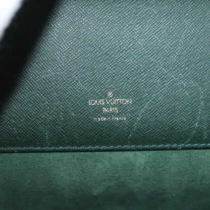 Louis Vuitton Serviette Kourad Briefcase Taiga Leather, Green, Leather, Handbag