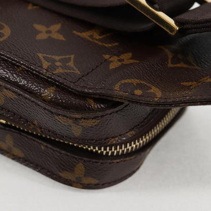 Louis Vuitton Geronimos Waist Bag Monogram Canvas, BROWN, CANVAS, Shoulder bag