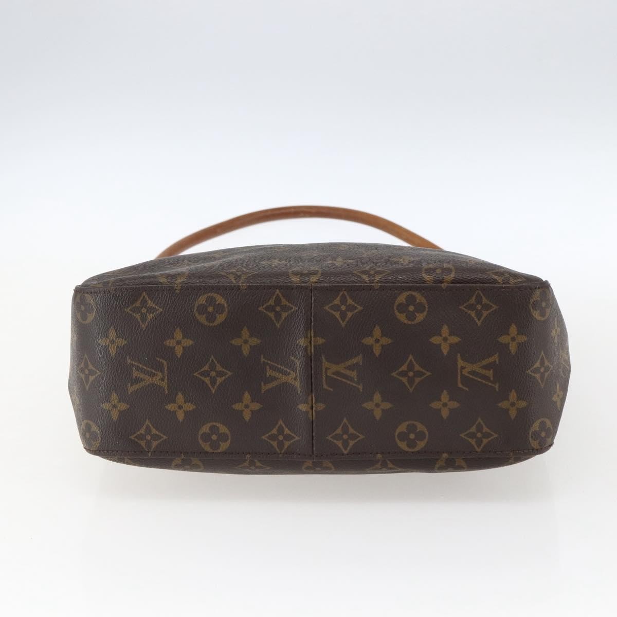Louis Vuitton Looping Handbag Monogram Canvas, BROWN, CANVAS, Shoulder bag