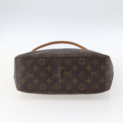 Louis Vuitton Looping Handbag Monogram Canvas, BROWN, CANVAS, Shoulder bag