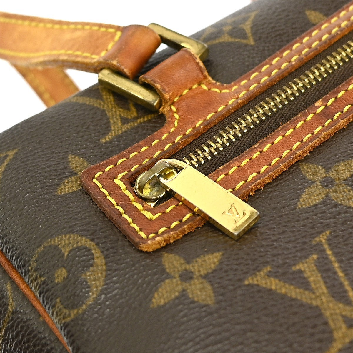 Louis Vuitton Cite Handbag Monogram Canvas, BROWN, CANVAS, Shoulder bag
