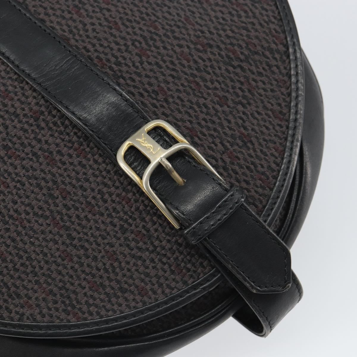 Saint Laurent Vintage Shoulder Bag Canvas, GRAY, CANVAS, Shoulder bag