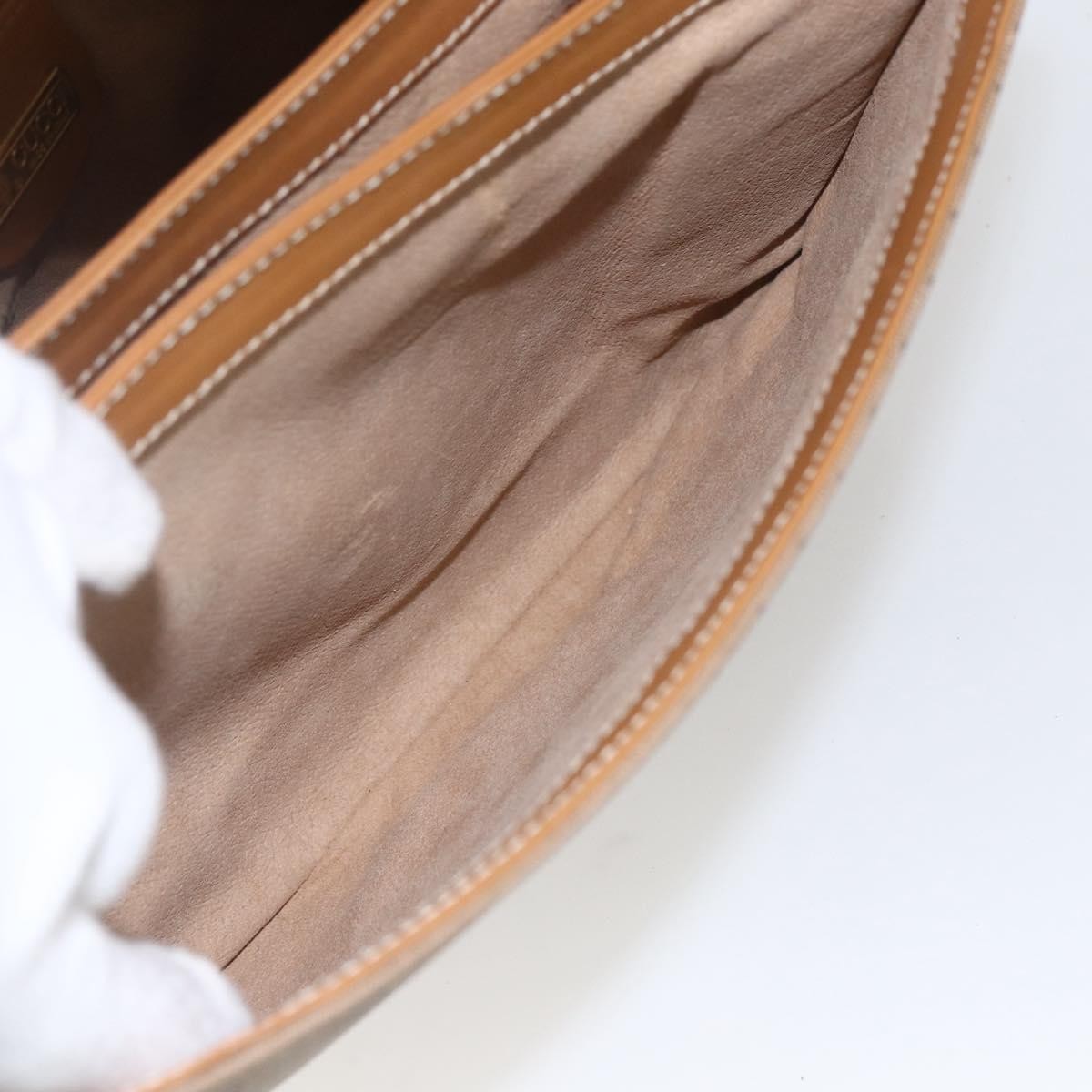 Gucci Micro GG supreme shoulder bag GG canvas, BEIGE, CANVAS, Shoulder bag