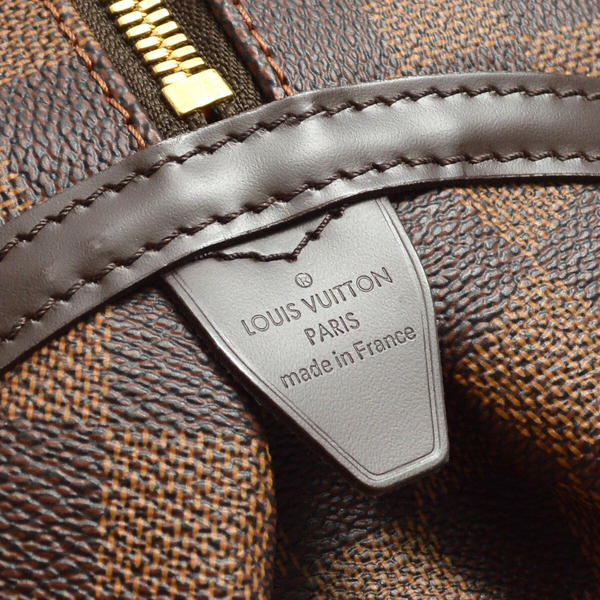 Louis Vuitton Rivington Satchel Damier, BROWN, CANVAS, Handbag