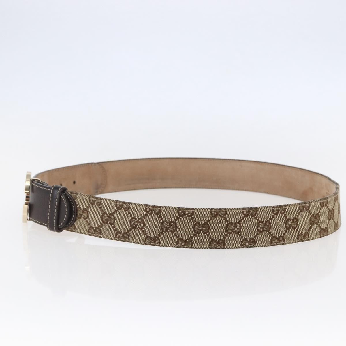 Gucci G Buckle Belt Leather, BEIGE, CANVAS, Belts