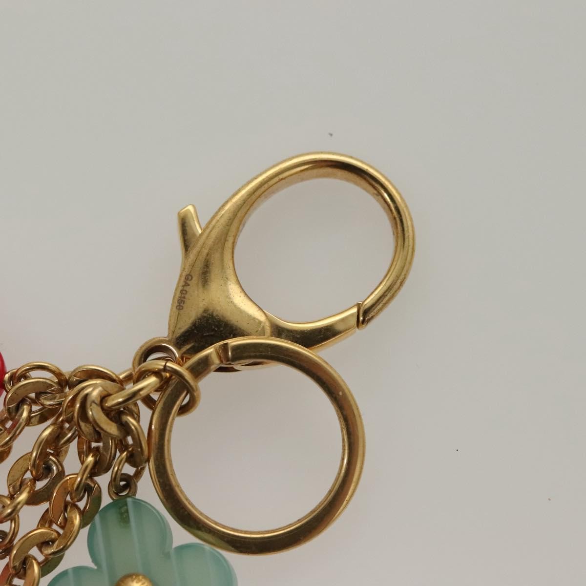 Louis Vuitton Pop Flowers Bag Charm Enamel with Metal, MULTICOLOUR, METAL, Charms and Keychains