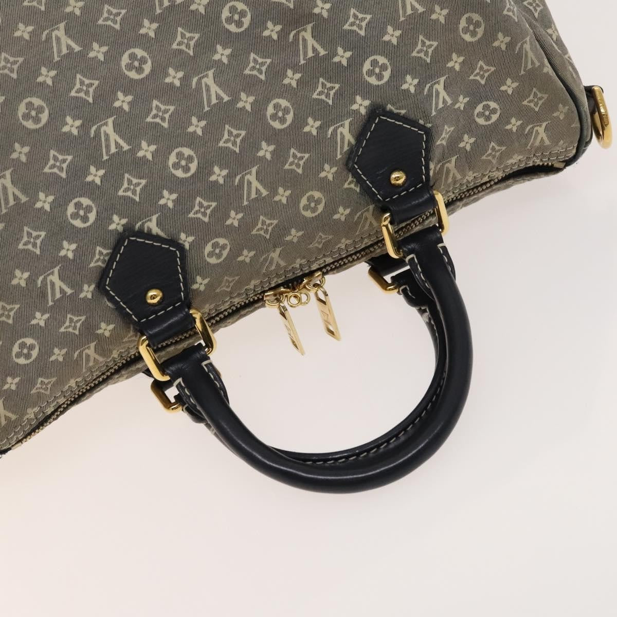 Louis Vuitton Speedy Bandouliere Bag Monogram Idylle, GRAY, CANVAS, Handbag