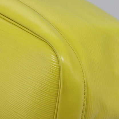 Louis Vuitton Petit Noe Handbag Epi Leather, Green, Leather, Shoulder Bag