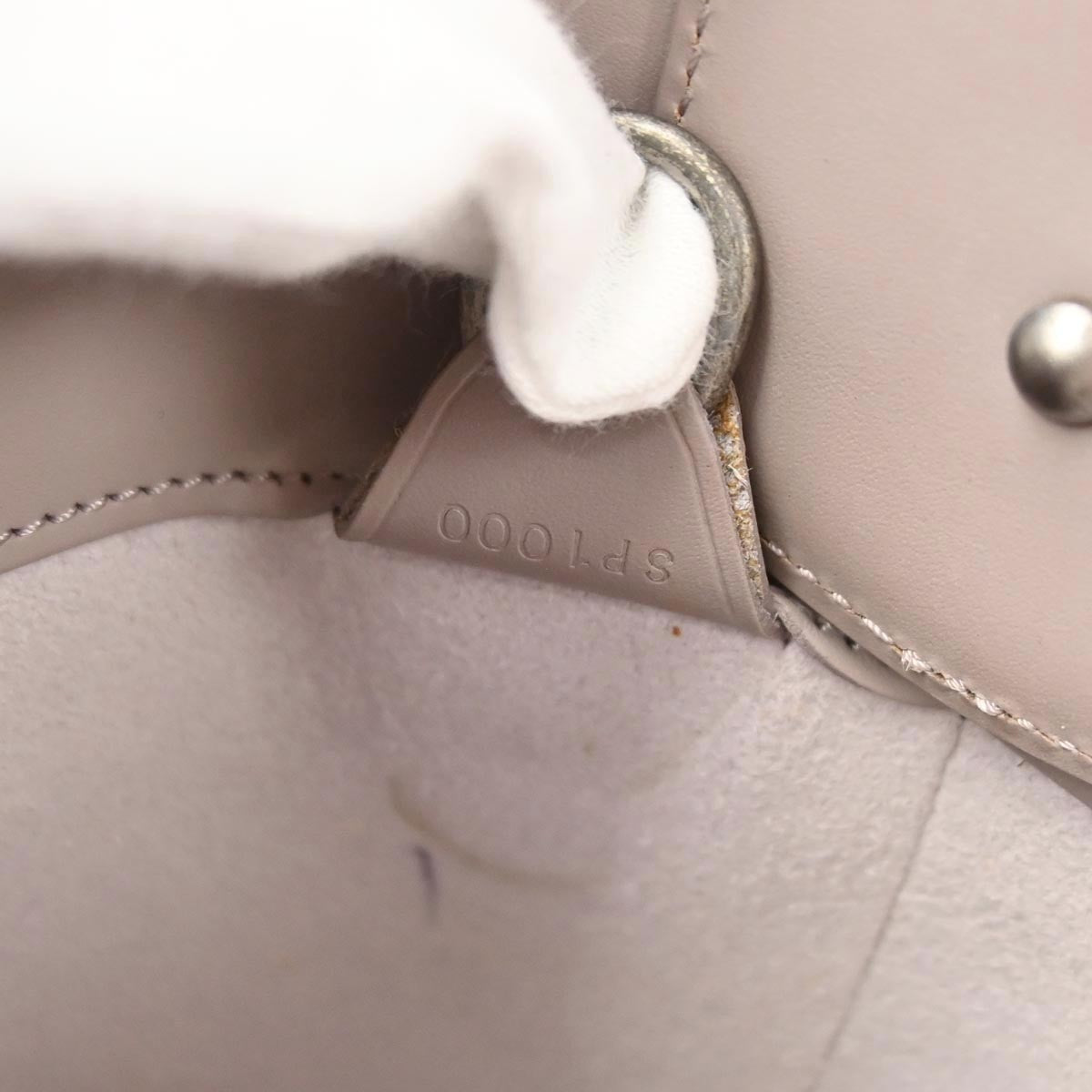 Louis Vuitton Verseau Handbag Epi Leather, PURPLE, LEATHER, Shoulder bag