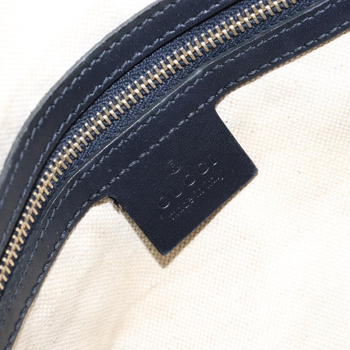 Gucci Vintage Web Boston Bag GG Canvas, NAVY, CANVAS, Travel bag