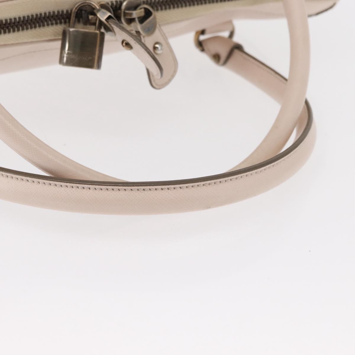 Salvatore Ferragamo Gancini handbag Leather, Pink, Leather, Handbag