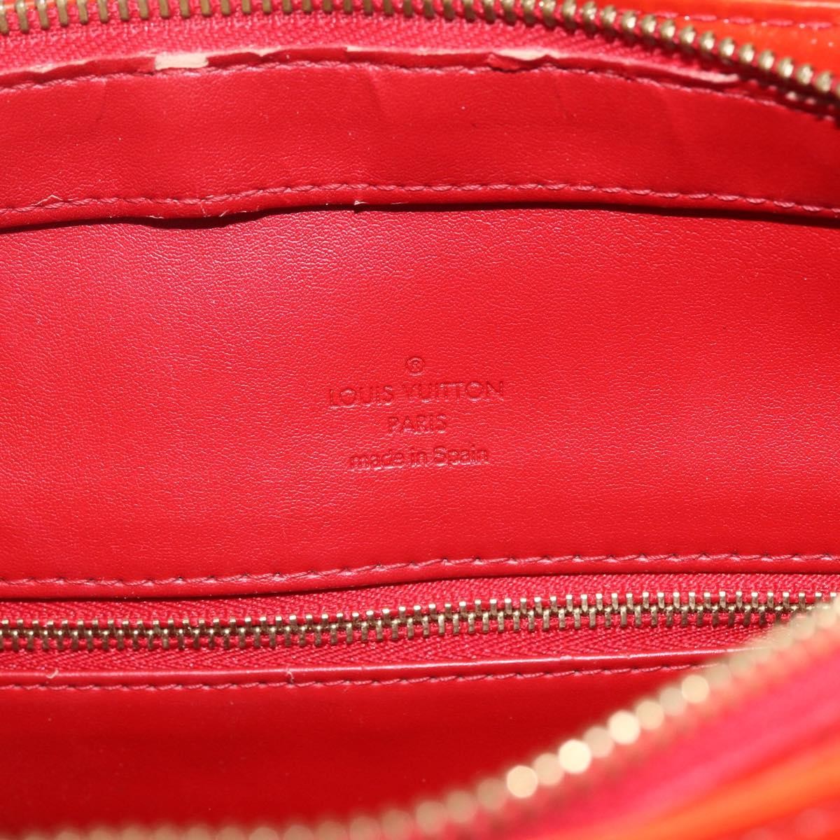 Louis Vuitton Houston Handbag Monogram Vernis, RED, PATENT_LEATHER, Handbag