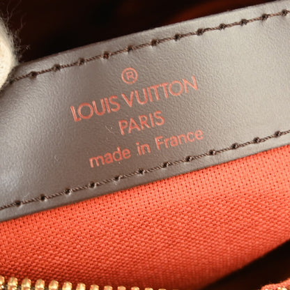 Louis Vuitton Naviglio Handbag Damier, BROWN, CANVAS, Shoulder bag