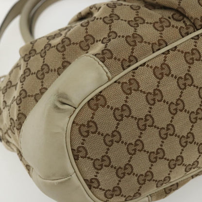 Gucci Sukey Top Handle Satchel GG Coated Canvas, BEIGE, CANVAS, Handbag