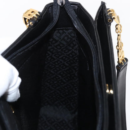 Bally Vintage Shoulder Bag Quilted leather, Black, Leather, Shoulder Bag