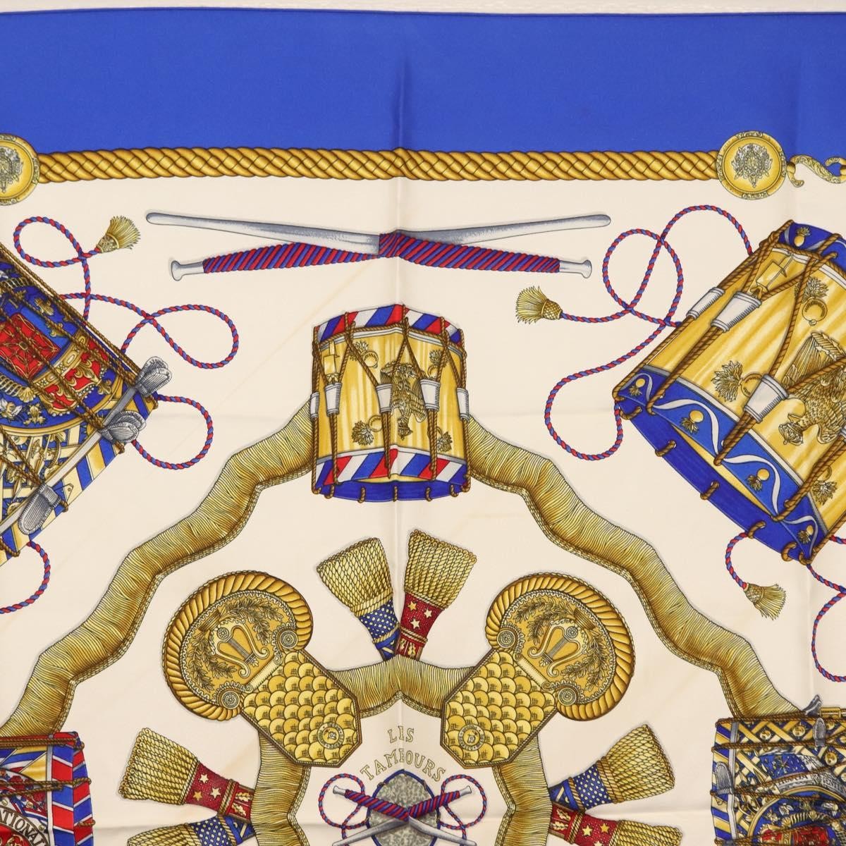 Hermes Carré 90 Silk multicolor, BLUE, SILK, Scarve & shawl