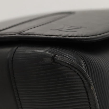 Louis Vuitton Harrington Messenger Bag Epi Leather, BLACK, LEATHER, Crossbody bag