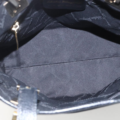 Salvatore Ferragamo Vintage Tote bag Nylon, BLACK, NYLON, Tote bag