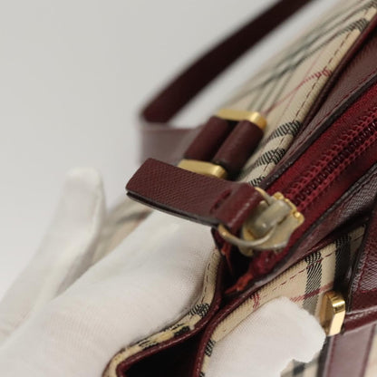 Burberry Nova Check Tote canvas check pattern, BEIGE, CANVAS, Tote bag