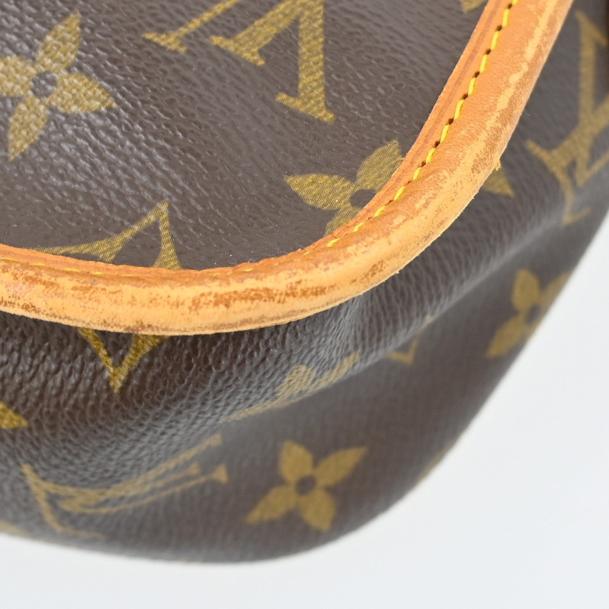 Louis Vuitton Sac Gibeciere Messenger Bag Monogram Canvas, Brown, Canvas, Shoulder Bag
