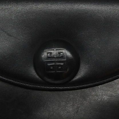 Givenchy Vintage 4G handbag Leather, BLACK, LEATHER, Handbag