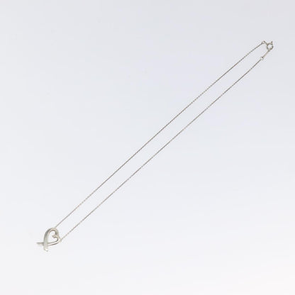 Tiffany & Co. Paloma Picasso Loving Heart Pendant Necklace Silver 925, SILVER, SILVER, Necklace