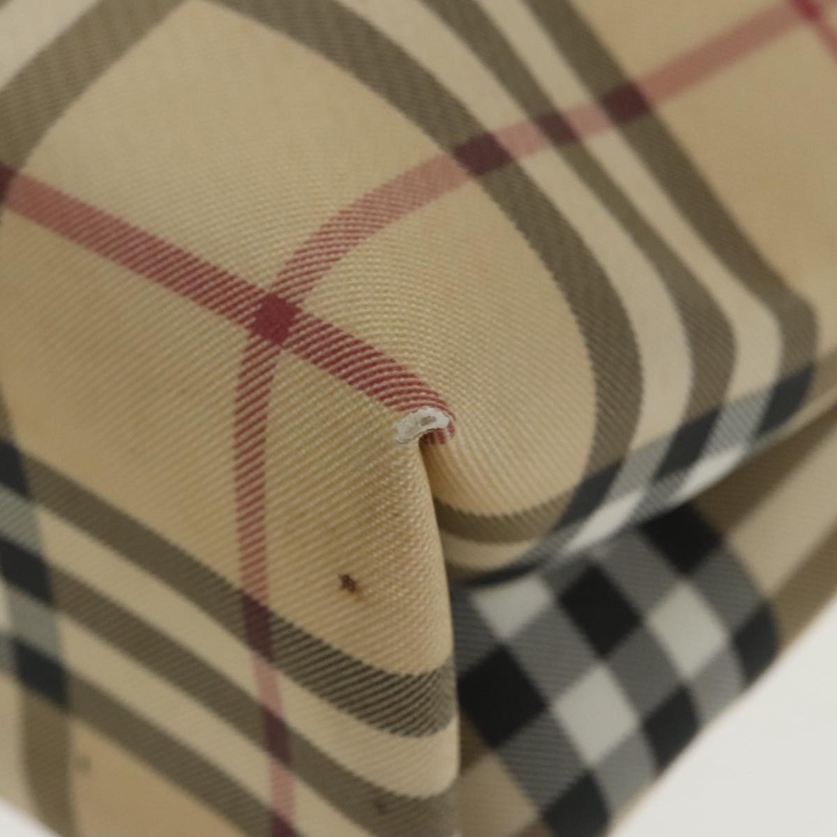 Burberry Top Handle Tote Nova Check Canvas, BEIGE, CANVAS, Tote bag