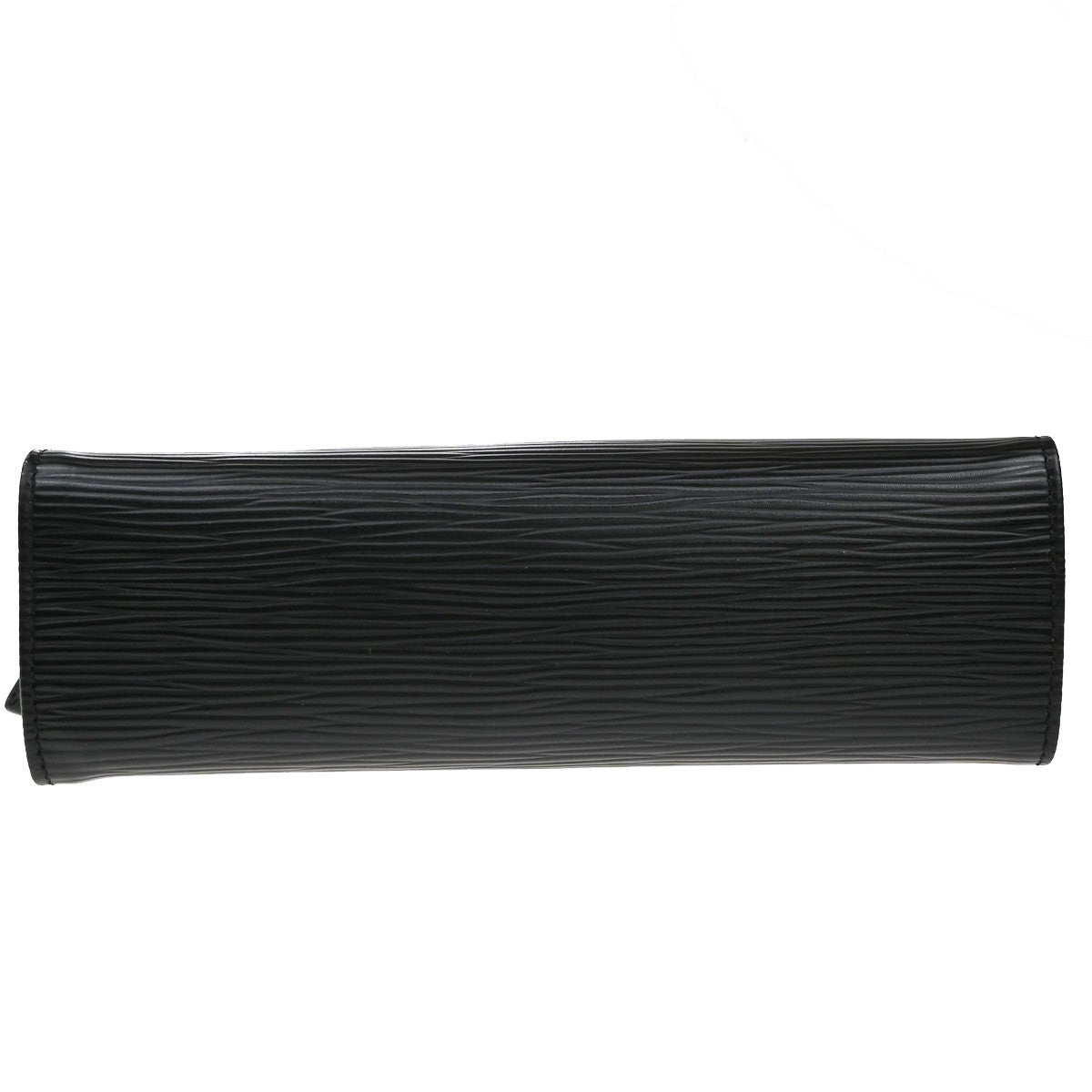 Fendi FENDI Logo Clutch Leather, BLACK, LEATHER, Clutche & pouche