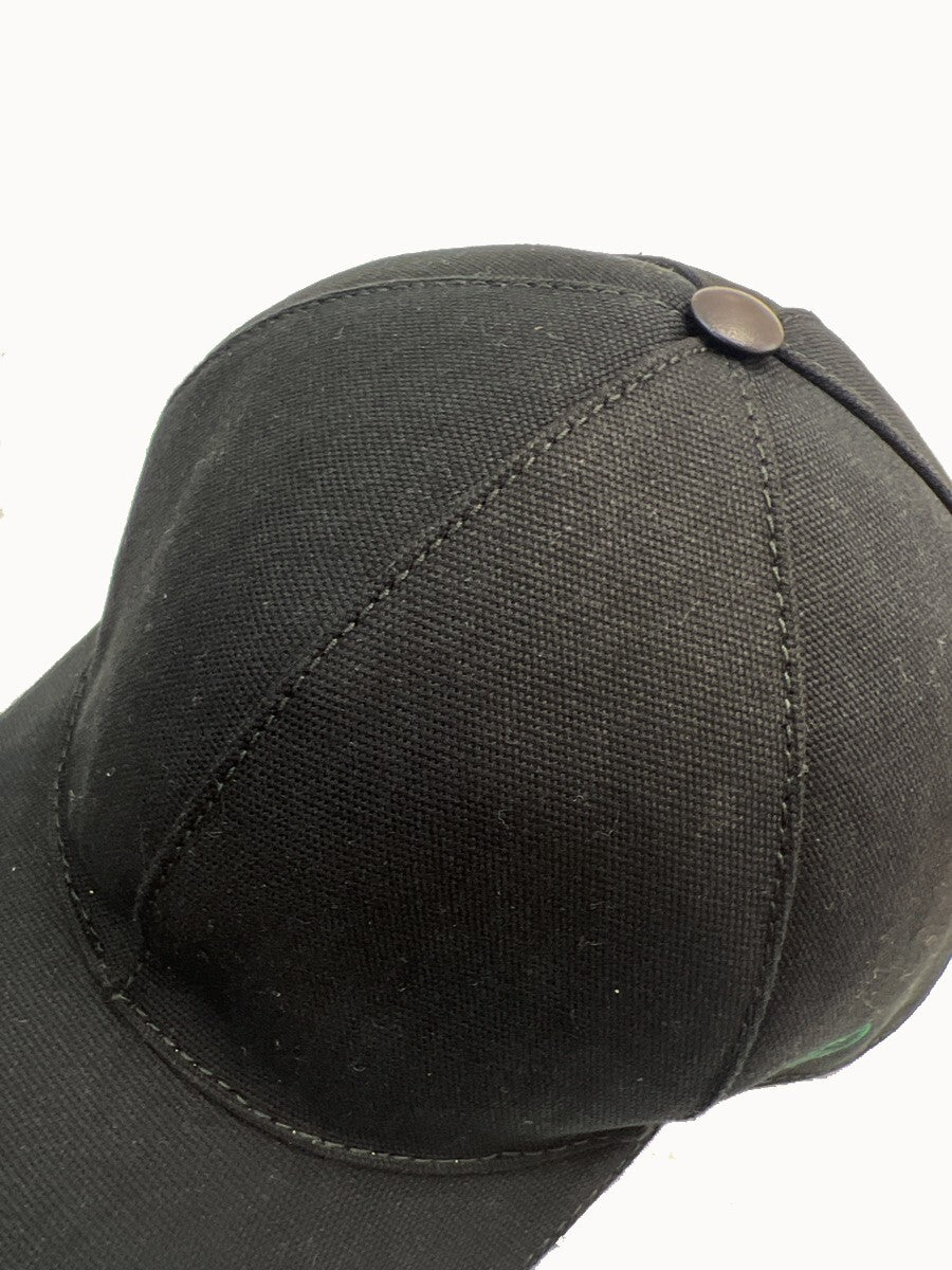 Gucci Web Baseball Cap GG Canvas, BLACK, CANVAS, Head accessory