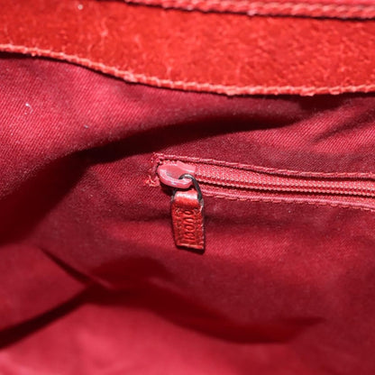 Gucci Vintage Open Tote GG Canvas, Red, Canvas, Tote Bag