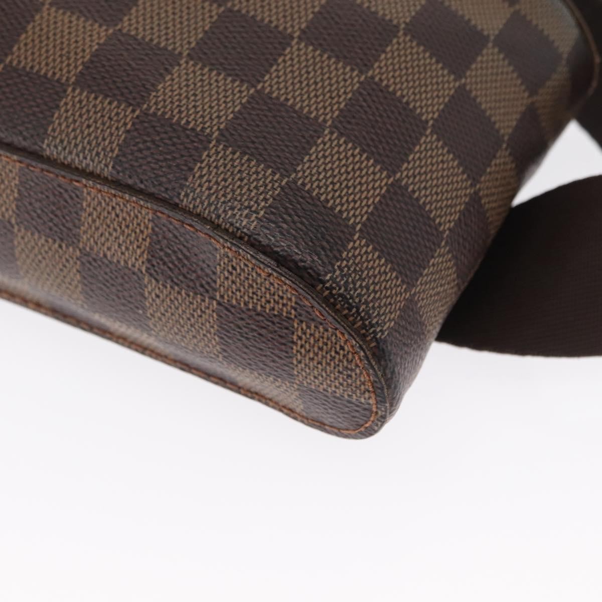 Louis Vuitton Geronimos Waist Bag Damier, BROWN, CANVAS, Shoulder bag