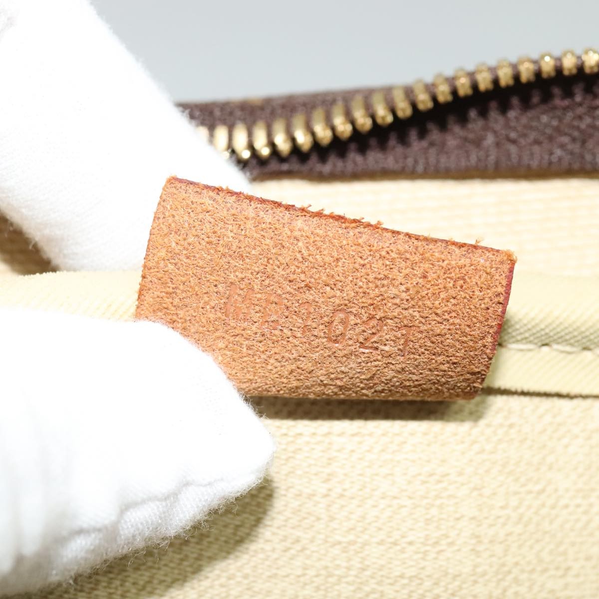 Louis Vuitton Deauville Handbag Monogram Canvas, BROWN, CANVAS, Handbag