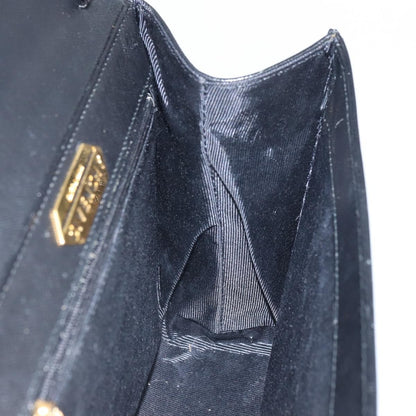 Givenchy Vintage Handbag Leather, BLACK, LEATHER, Handbag