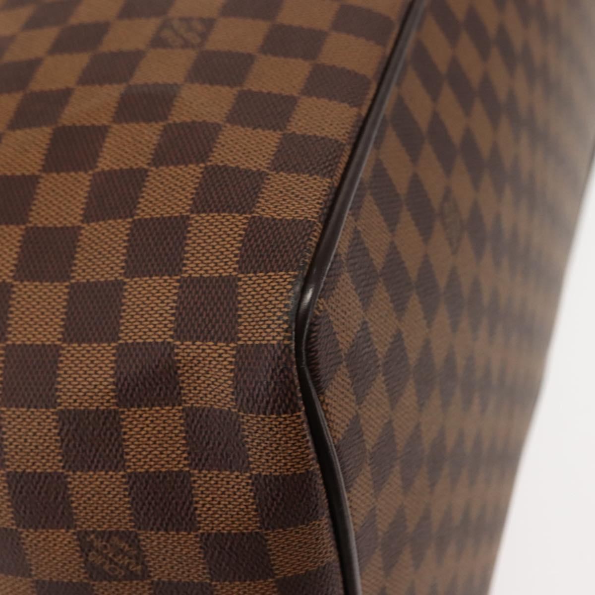 Louis Vuitton Greenwich Travel Bag Damier, BROWN, CANVAS, Travel bag
